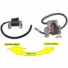 591459 - Bobine Allumage Pour Moteur BRIGGS Et STRATTON (ex 490586 Et 491312) 1 591459 - Bobine Allumage Pour Moteur BRIGGS Et STRATTON (ex 490586 Et 491312) -Tondeuse Et Accessoires Boutique 10403776 1