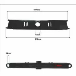 683-0128B - Essieu Avant Pour Tondeuse Autoportée MTD -Tondeuse Et Accessoires Boutique 10812940 2