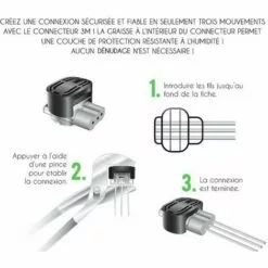 UNIVERSEL Connecteur Autodénudant Et Résistant à L'humidité 3M Mgc Scotchlok 80611434152 -Tondeuse Et Accessoires Boutique 10991005 2