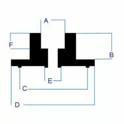 6005 - Support De Lame Pour Tondeuse OUTILS WOLF Pour ROTONDINE PS -Tondeuse Et Accessoires Boutique 16542416 4