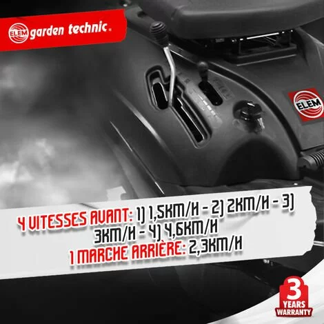 ELEM GARDEN TECHNIC Autoportée Rider 196cc - 61 Cm - ELEM GARDEN 5 ELEM GARDEN TECHNIC Autoportée Rider 196cc - 61 Cm - ELEM GARDEN – Image 3