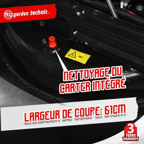 ELEM GARDEN TECHNIC Autoportée Rider 196cc - 61 Cm - ELEM GARDEN 6 ELEM GARDEN TECHNIC Autoportée Rider 196cc - 61 Cm - ELEM GARDEN – Image 4