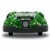 HUSQVARNA GROUP Stickers Robot Tondeuse Automower Husqvarna Fleurs | 430X