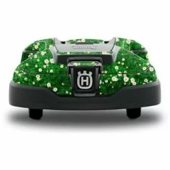 HUSQVARNA GROUP Stickers Robot Tondeuse Automower Husqvarna Fleurs | 430X