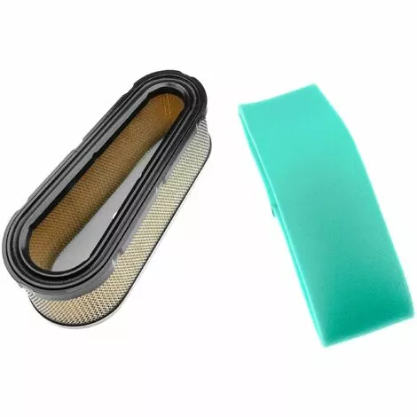 Vhbw Set De Filtres (1x Filtre à Air En Papier, 1x Filtre Mousse) Compatible Avec Briggs & Stratton 28B702-1041-E1 Moteur Pour Tracteur Tondeuse 4 Vhbw Set De Filtres (1x Filtre à Air En Papier, 1x Filtre Mousse) Compatible Avec Briggs & Stratton 28B702-1041-E1 Moteur Pour Tracteur Tondeuse – Image 2