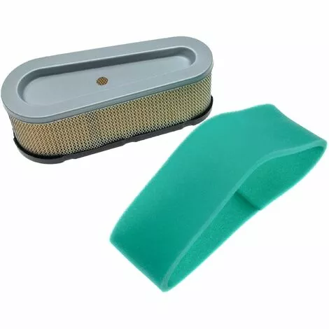 Vhbw Set De Filtres (1x Filtre à Air En Papier, 1x Filtre Mousse) Compatible Avec Briggs & Stratton 28B706-1030-99 Moteur Pour Tracteur Tondeuse 3 Vhbw Set De Filtres (1x Filtre à Air En Papier, 1x Filtre Mousse) Compatible Avec Briggs & Stratton 28B706-1030-99 Moteur Pour Tracteur Tondeuse