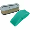 Vhbw Set De Filtres (1x Filtre à Air En Papier, 1x Filtre Mousse) Compatible Avec Briggs & Stratton 28B707-1025-E1 Moteur Pour Tracteur Tondeuse -Tondeuse Et Accessoires Boutique 25186012 1