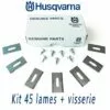 HUSQVARNA GROUP Jeu De 45 Lames Endurantes Tondeuse Robot Husqvarna -Tondeuse Et Accessoires Boutique 26264759 1