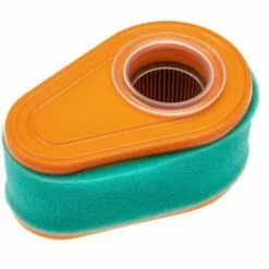 Vhbw Set De Filtres (1x Filtre à Air En Papier, 1x Filtre Mousse) Compatible Avec Briggs & Stratton 111P02-0880-F1 Moteur Pour Tracteur Tondeuse
