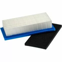 Vhbw Set De Filtres Remplacement Pour Generac Power Systems 0100234, 492889 Pour Tracteur Tondeuse - 1x Filtre Mousse, 1x Filtre à Air En Papier