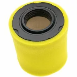 Vhbw Set De Filtres (1x Filtre à Air En Papier, 1x Filtre Mousse) Compatible Avec Briggs & Stratton 21B807-0115-B1 Moteur Pour Tracteur Tondeuse