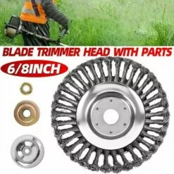 DRILLPRO Tête De Coupe Tondeuse à Gazon De Jardin (8 Pouces) -Tondeuse Et Accessoires Boutique 27075847 5