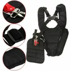 BARES Harnais à Double Bandoulière Épaule Rembourrée Boutonnage Sécurité Pour Débroussailleuse Tondeuse STIHL Husqvarna ECHO -Tondeuse Et Accessoires Boutique 27204027 5