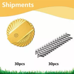 DEVENIRRICHE Lames En Acier Carbonisé De Tondeuse Robotique De Remplacement Pour Toutes Les Tondeuses à Gazon Robotisées Husqvarna Automower 30/45 Pièces, Style 1 -Tondeuse Et Accessoires Boutique 27289854 4