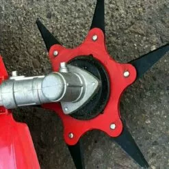 HAPPYSHOPPING Tondeuse Agazon Tete De Lame Asix Feuilles Accessoires De Debroussailleuse Lame En Acier Au Manganese En Alliage Tete De Tondeuse Lame De Coupe A6 Feuilles -Tondeuse Et Accessoires Boutique 28355943 4