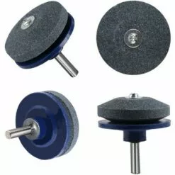 DEVENIRRICHE Lames De Tondeuse à Gazon, 4, Affûteuse, Toute Perceuse à Main Avec Affûteuse De Tondeuse à Gazon (bleu) - Noir -Tondeuse Et Accessoires Boutique 28451581 2