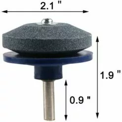 DEVENIRRICHE Lames De Tondeuse à Gazon, 4, Affûteuse, Toute Perceuse à Main Avec Affûteuse De Tondeuse à Gazon (bleu) - Noir -Tondeuse Et Accessoires Boutique 28451581 3
