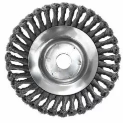 HAPPYSHOPPING Tete De Coupe De Brosse De Tondeuse A Gazon, Dissolvant De Rouille De Fil, Tete D'herbe, Tete De Desherbage, Accessoires De Debroussailleuse De Tondeuse A Gazon, 6 Pouces