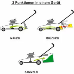 Tondeuse Thermique 46cm 4.7cv 170cc 60 L 3en1 - Multifonction, Recommandée Pour Les Surfaces De Gazon Moyennes Et Grandes - Tondeuse à Gazon De BRAST 9 Tondeuse Thermique 46cm 4.7cv 170cc 60 L 3en1 - Multifonction, Recommandée Pour Les Surfaces De Gazon Moyennes Et Grandes - Tondeuse à Gazon De BRAST -Tondeuse Et Accessoires Boutique 31042818 3