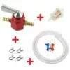 CYCLINGCOLORS Kit Essence Universel 5mm - 6mm : Robinet Rouge + Durite + Filtre + Collier Tondeuse Tracteur -Tondeuse Et Accessoires Boutique 31440241 1