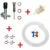 CYCLINGCOLORS Kit Essence Universel : Robinet à Tirette MBK 88 + Durite + Filtre + Collier Mobylette -Tondeuse Et Accessoires Boutique 31440376 1