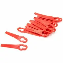 Vhbw 20x Lames Compatible Avec Einhell BG-ART 18 Li Taille Gazon - Lames De Rechange, Rouge, Plastique -Tondeuse Et Accessoires Boutique 31831354 4