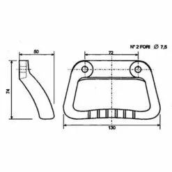 LEM SELECT Poignée De Prise Intérieure L 130 Pour Petit Tracteur -Tondeuse Et Accessoires Boutique 32582395 2