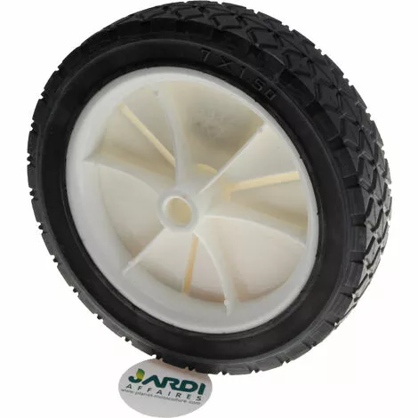 JARDIAFFAIRES Roue Pour Tondeuse à Gazon Diamètre 150mm Alésage 12.7mm 4 JARDIAFFAIRES Roue Pour Tondeuse à Gazon Diamètre 150mm Alésage 12.7mm – Image 2