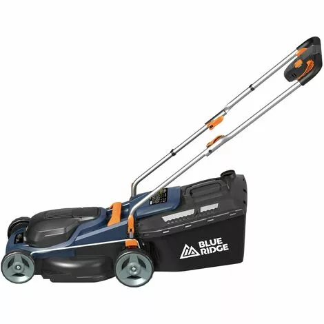 WESCO BLUE RIDGE 36V Tondeuses Rotatives Gazon Sans Fil, 34cm à 200m² Avec Indicateur De Puissance Niveau BR8761 6 WESCO BLUE RIDGE 36V Tondeuses Rotatives Gazon Sans Fil, 34cm à 200m² Avec Indicateur De Puissance Niveau BR8761 – Image 4