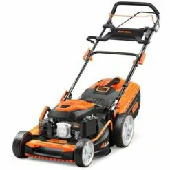 Tondeuse Thermique Professionnelle Autotractée FUXTEC FX-RM5396P - 196 Cm3, Easy Clean, 25-70mm Hauteur De Coupe, 60L -Tondeuse Et Accessoires Boutique 34260300 3