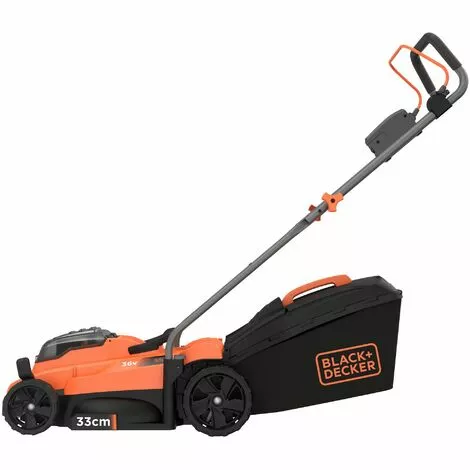 BLACK & DECKER Tondeuse 33cm - Sans Fil LITHIUM 36V - Sans Batterie BLACK+DECKER BCMW3336N-XJ 4 BLACK & DECKER Tondeuse 33cm - Sans Fil LITHIUM 36V - Sans Batterie BLACK+DECKER BCMW3336N-XJ – Image 2