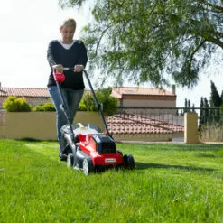Tondeuse à Batterie Sans Fil 40V GLM200L, 2 Batteries 20V 2 Ou 4 Ah + 1 Chargeur, Largeur De Coupe 33cm, 5 Hauteurs, 3900RPM, Panier De Ramassage 35L - Greencut 10 Tondeuse à Batterie Sans Fil 40V GLM200L, 2 Batteries 20V 2 Ou 4 Ah + 1 Chargeur, Largeur De Coupe 33cm, 5 Hauteurs, 3900RPM, Panier De Ramassage 35L - Greencut -Tondeuse Et Accessoires Boutique 34738159 4