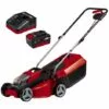 Einhell Tondeuse à Gazon Sans Fil GE-CM 18/30 Li Kit Power X-Change (18 V, Largeur De Coupe 30 Cm, Surface Conseillée 150 M²) Livré Avec Batterie 3,0 Ah Et Chargeur 2 Einhell Tondeuse à Gazon Sans Fil GE-CM 18/30 Li Kit Power X-Change (18 V, Largeur De Coupe 30 Cm, Surface Conseillée 150 M²) Livré Avec Batterie 3,0 Ah Et Chargeur -Tondeuse Et Accessoires Boutique 35102413 1
