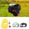 LangRay Filtre à Air Coton Set Pièces De Rechange Pour Tondeuse à Gazon 1 Filtre à Air 1 Bougie D'allumage 2 Entretoises 1 Ampoule D'amorçage Pour Kit D'entretien Briggs & Stratton 3.5hp Et 3,75hp -Tondeuse Et Accessoires Boutique 35675614 1