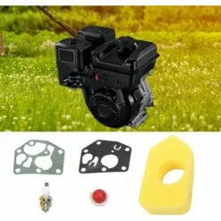 LangRay Filtre à Air Coton Set Pièces De Rechange Pour Tondeuse à Gazon 1 Filtre à Air 1 Bougie D'allumage 2 Entretoises 1 Ampoule D'amorçage Pour Kit D'entretien Briggs & Stratton 3.5hp Et 3,75hp 10 LangRay Filtre à Air Coton Set Pièces De Rechange Pour Tondeuse à Gazon 1 Filtre à Air 1 Bougie D'allumage 2 Entretoises 1 Ampoule D'amorçage Pour Kit D'entretien Briggs & Stratton 3.5hp Et 3,75hp -Tondeuse Et Accessoires Boutique 35675614 4