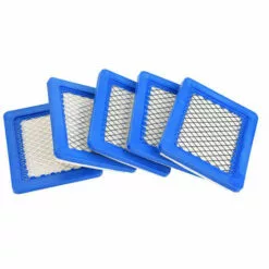 ASUPERMALL Paquet De 5 Filtres A Air 491588S, Remplacement Pour Briggs Stratton 491588 4915885 Cartouche De Filtre A Air Oem Plate, Filtre A Air Pour Tondeuse A Gazon, Bleu -Tondeuse Et Accessoires Boutique 36417687 2