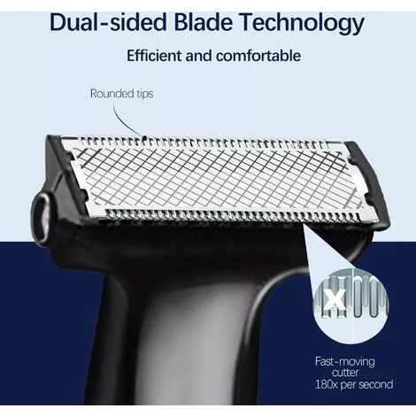 BRIDAY Tondeuse à Barbe, Rasoir électrique Pour Homme Humide Et Sec, Rechargeable Par USB 4 BRIDAY Tondeuse à Barbe, Rasoir électrique Pour Homme Humide Et Sec, Rechargeable Par USB – Image 2