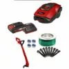 Einhell Robot Tondeuse FREELEXO 500 BT Power X-Change + Coupe Bordure GC-CT 18/25 Li P Solo (18 V, Surface 500m2, Application Bluetooth) Livré Avec Kit D'installation, Batterie 2,5Ah Et Chargeur 1 Einhell Robot Tondeuse FREELEXO 500 BT Power X-Change + Coupe Bordure GC-CT 18/25 Li P Solo (18 V, Surface 500m2, Application Bluetooth) Livré Avec Kit D'installation, Batterie 2,5Ah Et Chargeur -Tondeuse Et Accessoires Boutique 36889392 1