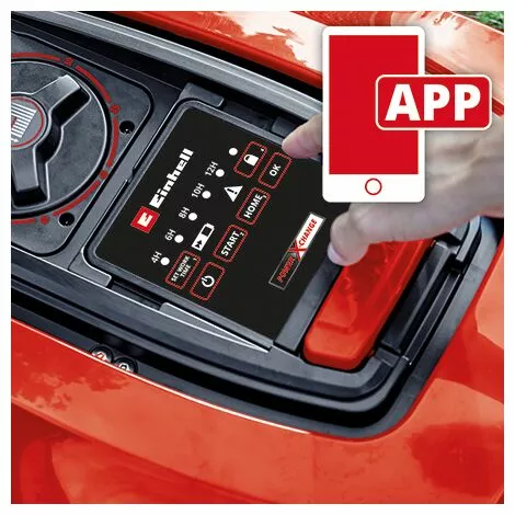 Einhell Robot Tondeuse FREELEXO 500 BT Power X-Change (18 V, 500m2, Tondeuse Multizone, Contrôle Des Applications Bluetooth, Avec Accessoires D'installation) Livré Avec Batterie 2,5 Ah + Kit D'installation 5 Einhell Robot Tondeuse FREELEXO 500 BT Power X-Change (18 V, 500m2, Tondeuse Multizone, Contrôle Des Applications Bluetooth, Avec Accessoires D'installation) Livré Avec Batterie 2,5 Ah + Kit D'installation – Image 3