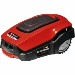 Einhell Robot Tondeuse FREELEXO 1200 LCD BT Power X-Change (18 V, 1200 M², Application Bluetooth) Livré Avec Kit D'installation Et Batterie 5,2Ah