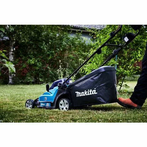 MAKITA Tondeuse 2 Batteries 18V 5 Ah 43 Cm 50 L DLM432PT2 6 MAKITA Tondeuse 2 Batteries 18V 5 Ah 43 Cm 50 L DLM432PT2 – Image 4
