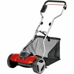Einhell Tondeuse à Gazon Sans Fil GE-HM 18/38 Li - Solo Power X-Change (18V, Axe De Coupe Sur Roulement à Billes Avec 5 Lames) Livré Sans Batterie Ni Chargeur