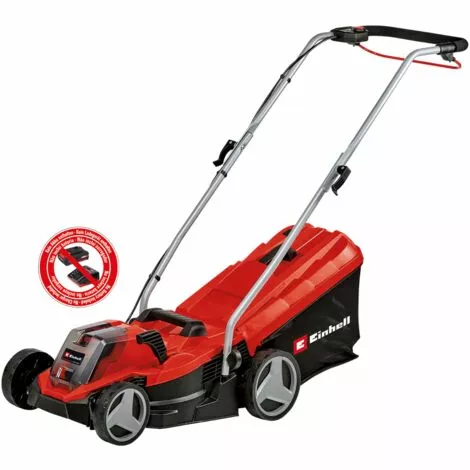 Einhell Tondeuse Sans Fil GE-CM 18/33 Li-Solo Power X-Change (18 V, 200 M², 33 Cm, 30 L, Réglage De La Hauteur De Coupe En 5 étapes) Livré Sans Batterie Ni Chargeur 3 Einhell Tondeuse Sans Fil GE-CM 18/33 Li-Solo Power X-Change (18 V, 200 M², 33 Cm, 30 L, Réglage De La Hauteur De Coupe En 5 étapes) Livré Sans Batterie Ni Chargeur