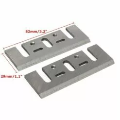 2Pcs Electrique Raboteuse Lame De Rabot HSS Rechange 82x29x3mm Pr Makita 1900B Jmax