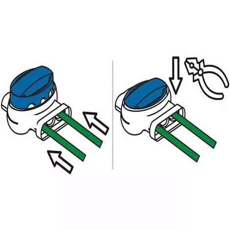 DENUOTOP 10 Pièces Connecteurs Câble, Borne Connecteur Cable, Connecteur Étanche, Connecteur Fil À Sertir À 3 Trous Connecteur De Tondeuse Rempli De Gel, Pour Les Tondeuses À Gazon Robotisées 5 DENUOTOP 10 Pièces Connecteurs Câble, Borne Connecteur Cable, Connecteur Étanche, Connecteur Fil À Sertir À 3 Trous Connecteur De Tondeuse Rempli De Gel, Pour Les Tondeuses À Gazon Robotisées – Image 3