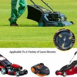 DENUOTOP Lames De Couteau En Titane 30 X Lames De Rechange Robot Tondeuse Pour Tous Les Tondeuses De Jardin Automower Husqvarna Gardena Yard Force Automower Robuste -Tondeuse Et Accessoires Boutique 45307136 3