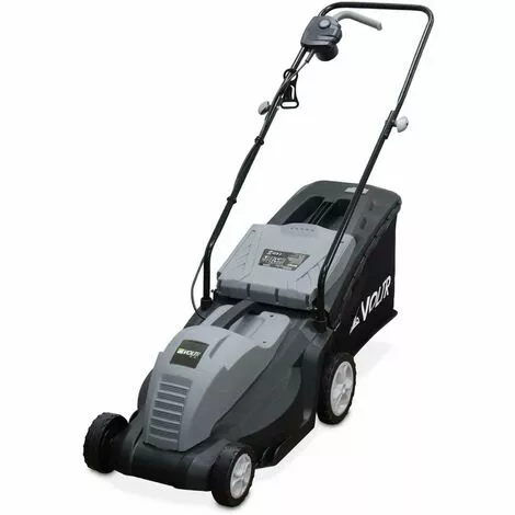 VOLTR – Tondeuse à Gazon électrique 1500W – Récupérateur D’herbe 50L. Diamètre De Coupe 36cm. Compacte Et Maniable - Gris 4 VOLTR – Tondeuse à Gazon électrique 1500W – Récupérateur D’herbe 50L. Diamètre De Coupe 36cm. Compacte Et Maniable - Gris – Image 2