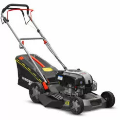 GARDEOPRO Tondeuse Thermique Tractée 161CC Avec Moteur Briggs And Stratton, Mulching Et éjection Latérale - Gardeo Pro