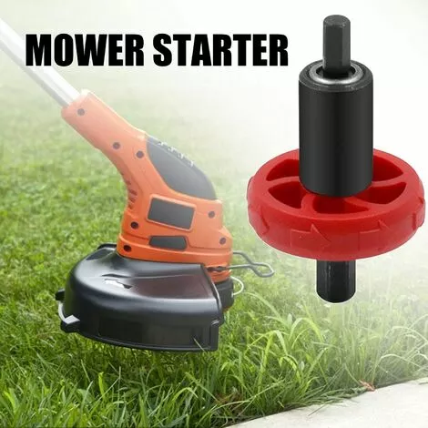 LITZEE Adaptateur De Moteur électrique, Démarreur De Tondeuse à Gazon Outil De Foret De Démarrage Rapide Pièces De Rechange Automobiles Pour Coupe-Bordures Bouton De Prise 5 LITZEE Adaptateur De Moteur électrique, Démarreur De Tondeuse à Gazon Outil De Foret De Démarrage Rapide Pièces De Rechange Automobiles Pour Coupe-Bordures Bouton De Prise – Image 3