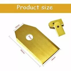 Lot De 30 Lames De Couteau Pour Tondeuses Robot Husqvarn(0.75mm) Avec 30Vis (Or),Starlight 8 Lot De 30 Lames De Couteau Pour Tondeuses Robot Husqvarn(0.75mm) Avec 30Vis (Or),Starlight -Tondeuse Et Accessoires Boutique 51635376 2